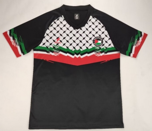 2024/25 Palestine Black Thailand Soccer Jersey AAA-38