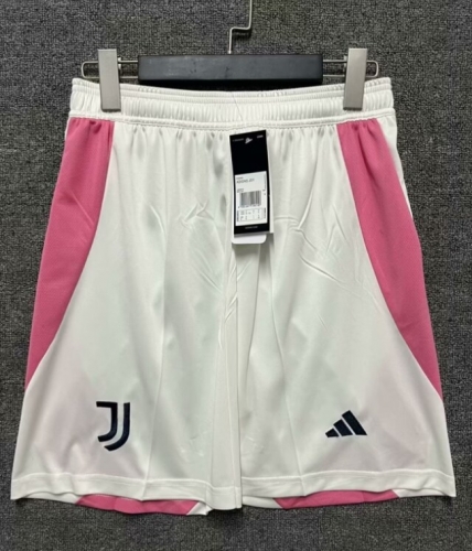 2024/25 Juventus Away White Thailand Soccer Shorts-315