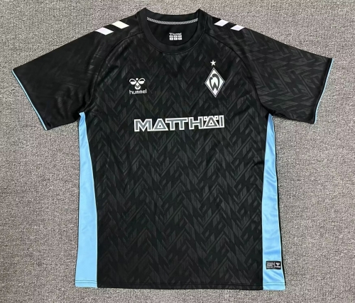 2024/25 SV Werder Bremen 2nd Away Black Soccer Jersey AAA-1040