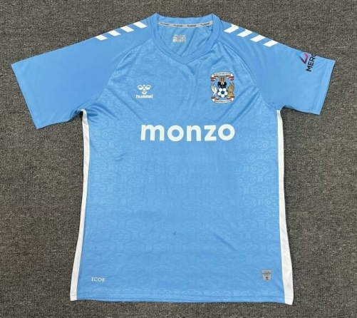 2024/25 Coventry City Home Blue Thailand Soccer Training Jerseys-1040