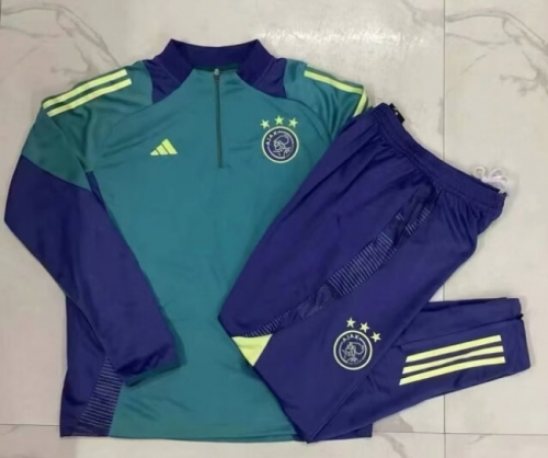 2024/25 Ajax Blue & Green Kids/Youth Tracksuit Uniform-815