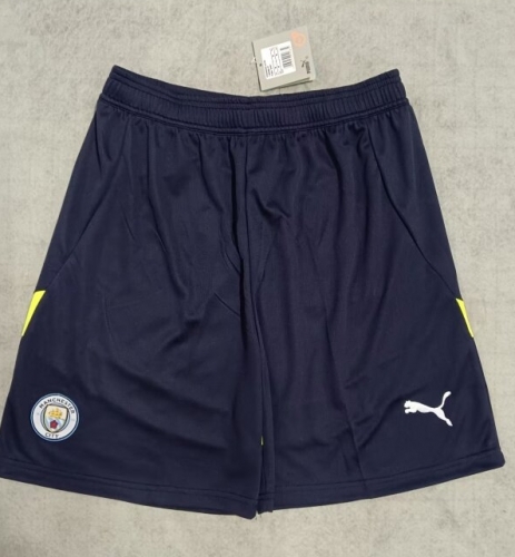 2024/25 Manchester City Away Black Thailand Soccer Shorts-315