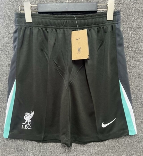 2024/25 Liverpool Away Black Thailand Soccer Shorts-315