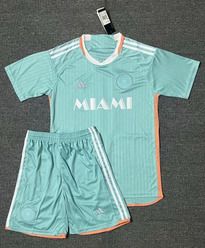 2024/25 Inter Miami CF 2nd Away Green Soccer Uniform-302/315/516