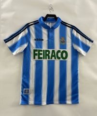 1997-98 Deportivo La Coruña Home Blue & White Thailand Soccer Jersey AAA-811