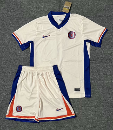 2024/25 Chelsea Away White Soccer Uniform-302/516/315