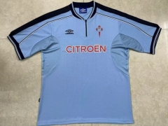 99/00 Retro Version RC Celta de Vigo Home Blue Thailand Soccer Jersey AAA-301