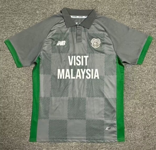 2024/25 Cardiff City Away Gray Thailand Soccer Jersey AAA-1040