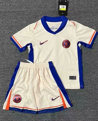 Kids 2024/25 Chelsea Away White Kids/Youth Soccer Uniform-516/530/507