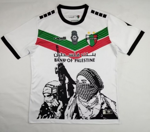 2022-23 Special Version Palestino 3nd Away White Thailand Soccer Jersey AAA-38