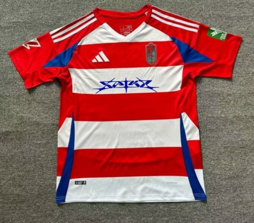 2024/25 Granada CF Home Red & White Thailand Soccer Jersey-1040