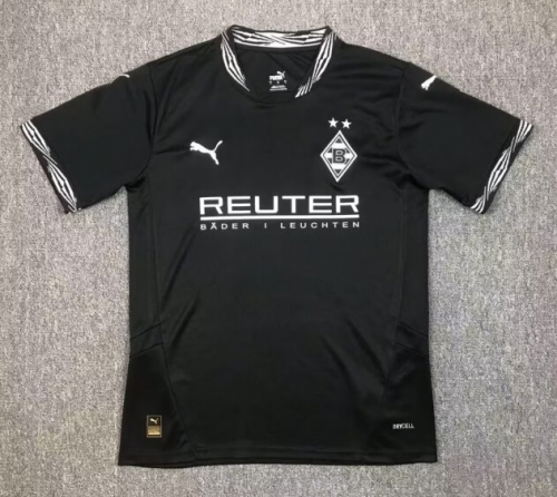 2024/25 Borussia Mönchengladbach Black Thailand Soccer Jersey AAA-417