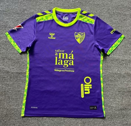 2024/25 Málaga CF Away Purple Thailand Soccer Jersey-95/301/1040