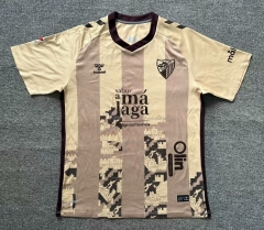 2024/25 Málaga CF 2nd Away Yellow Thailand Soccer Jersey-95/1040/301