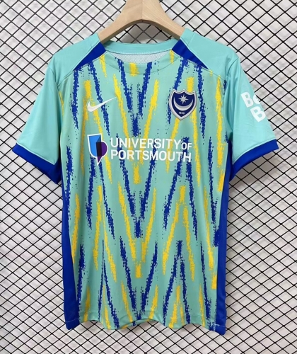 2024/25 Portsmouth 2nd Away Green Thailand Soccer Jersey AAA-95