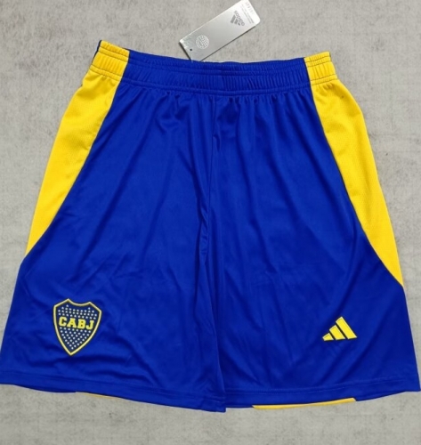 24/25 Boca Juniors Home Blue Thailand Soccer Shorts-315