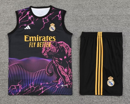 2024/25 Real Madrid Color Thailand Soccer Training Vest Uniform-418