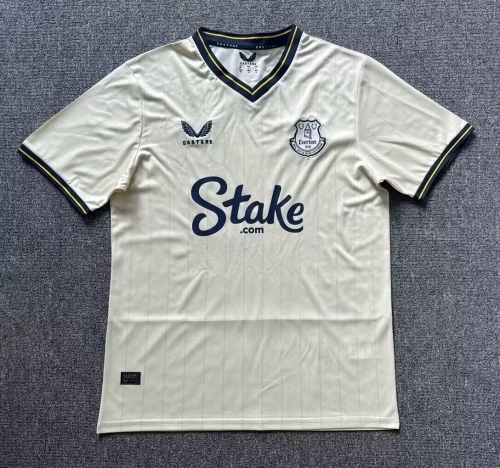 2024/25 Everton 2nd Away White Thailand Soccer Jersey AAA-1040