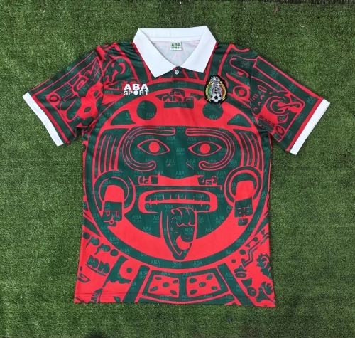 2024/25 Special Version Mexico Red & Green Thailand Soccer Jersey AAA-416