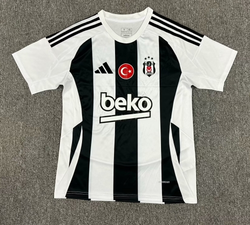 2024/25 Beşiktaş 2nd Away Black & Black Thailand Soccer Jersey AAA-1040