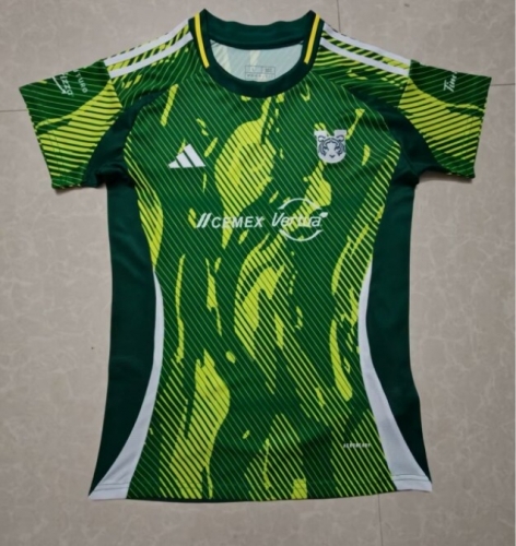 2024/25 Special Version Tigres UANL Green Female Thailand Soccer Jersey AAA-07/SH