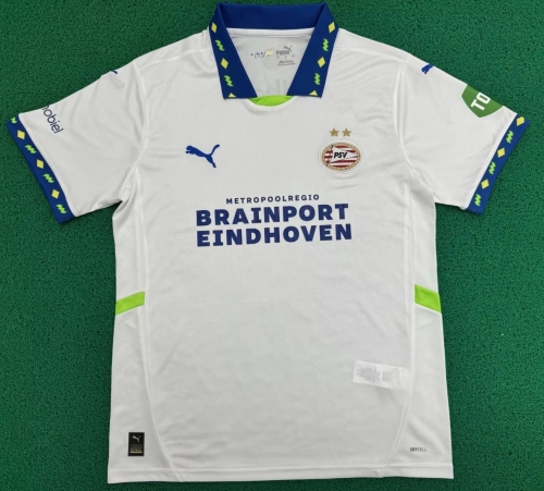 2024/25 PSV Eindhoven 2nd Away White Soccer Jersey AAA-1095/416