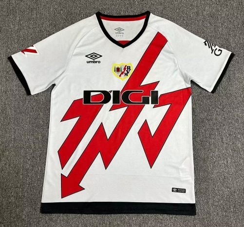 2024/25 Rayo Vallecano Home White Thailand Soccer Jersey AAA-2173/1040/711