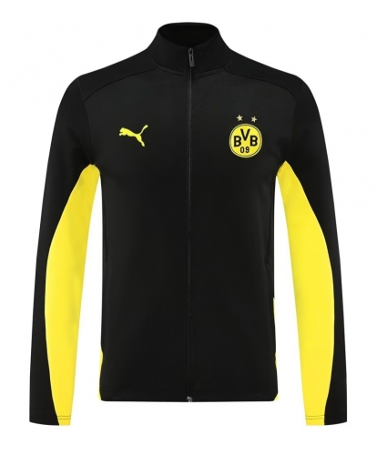 2024/25 #03 Borussia Dortmund Black & Yellow Jacket Top-LH