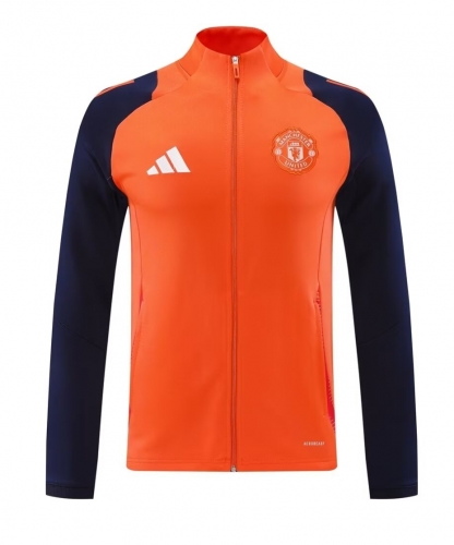 2024/25 #02 Manchester United Orange Thailand Jacket Top-LH