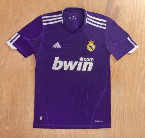 10/11 Retro Version Real Madrid 2nd Away Purple Thailand Soccer Jersey AAA-1041