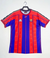 97-98 Retro Version Barcelona Red & Blue Thailand Soccer Jersey AAA-503/811