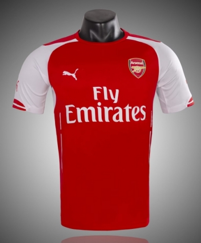 14-15 Retro Version Arsenal Home Red Thailand Soccer Jersey AAA-1041