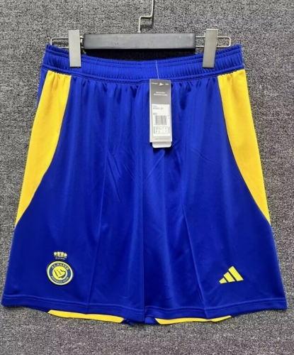 2024/25 Al Nassr Home Blue Thailand Soccer Shorts-315