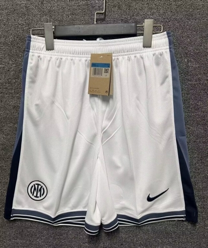 2024/25 Inter Milan Away White Thailand SoccerShorts-315