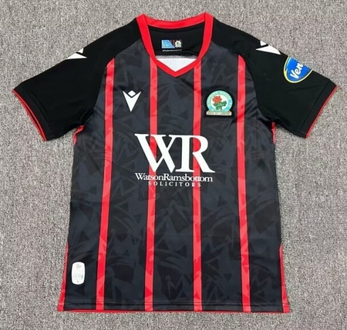 2024/25 Blackburn Rovers Away Black Thailand Soccer Jersey AAA-1040