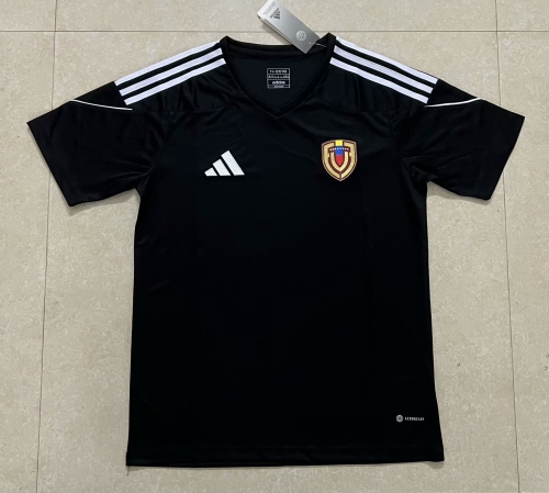 2024/25 Venezuela Black Thailand Soccer Training Jerseys-607