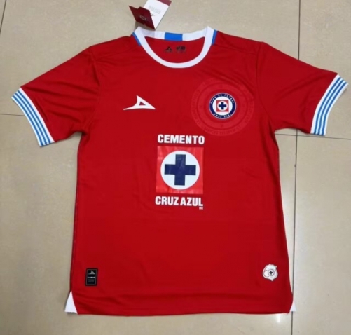 2024/25 Cruz Azul 2nd Away Red Thailand Soccer Jersey AAA-07