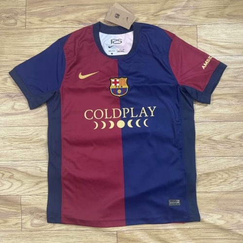 2024/25 Special Version Barcelona Home Red & Blue Thailand Soccer Jerseys-LP