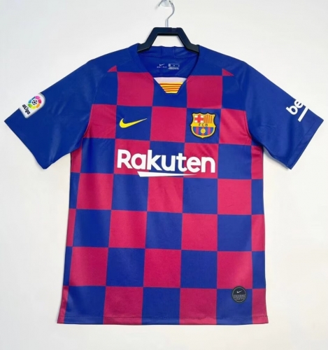 19-20 Retro Version Barcelona Home Red & Blue Thailand Soccer Jersey AAA-510/301/811