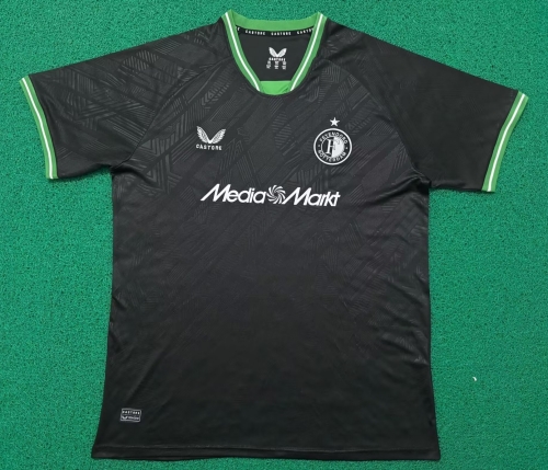 2024/25 Feyenoord Rotterdam Away Black Thailand Soccer Jersey AAA-711/416