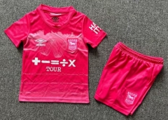 Kids 2024/25 Ipswich Town F.C. 2nd Away Red Kids/Youth Soccer Uniform-1040