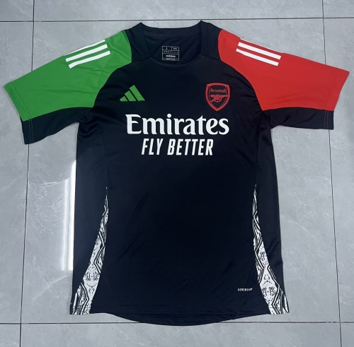 2024/25 Arsenal Black Thailand Soccer Training Jerseys-407