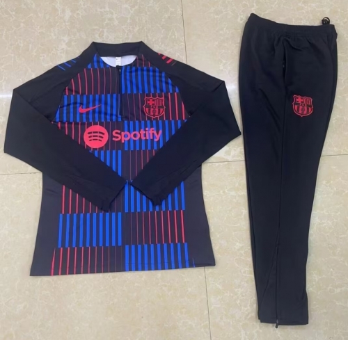 2024/25 Barcelona Red & Blue Thailand Soccer Uniform-411