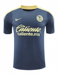 2024/25 Club América Dark Gray Thailand Soccer Training Jerseys-418