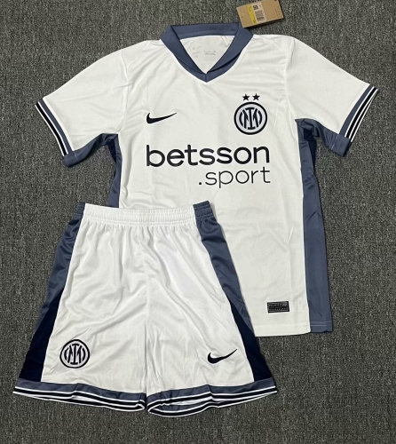 2024/25 Inter Milan Away White Soccer Uniform-315/516