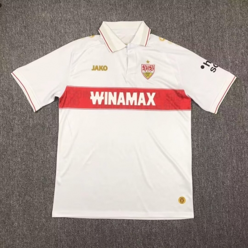 Champions League 2024/25 VfB Stuttgart Home White Thailand Soccer Jersey AAA-417