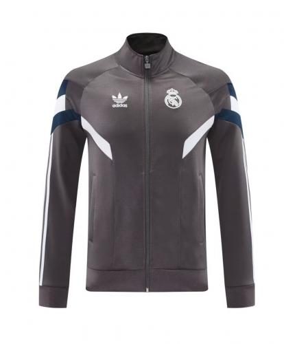 2024/25 #06 Real Madrid Dark Gray Thailand Jacket Top-LH