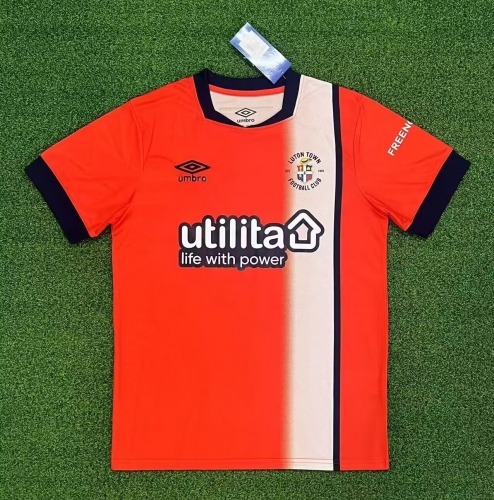 2024/25 Luton Town Home Red Thailand Soccer Jersey AAA-320