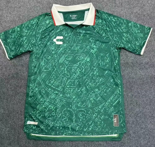 2024/25 Commemorative Version Mexico Green Thailand Soccer Jersey AAA-07