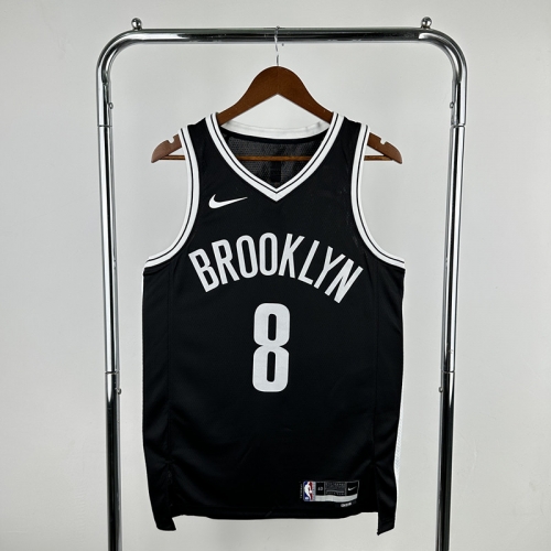 2023 Season Brooklyn Nets NBA Black #8 Jersey-311